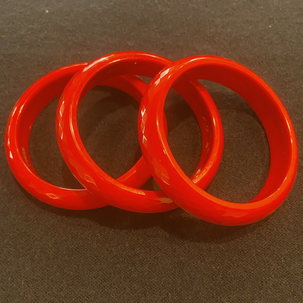 Furla Set of Three Bangle Bracelets